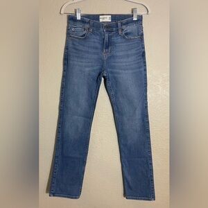 Boys Abercrombie Kids Straight Dark Denim Jeans Size 11/12